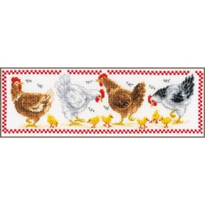 Цыплята Набор для вышивания крестом Vervaco PN-0011395