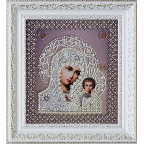 Набір для вишивання Картини Бісером Р-208 Казанська Ікона Божої Матері. вінчальна пара