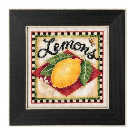 Лимоны Набор для вышивания крестом Mill Hill DM302312 фото