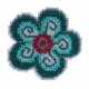 Водяной цветок Набор для вышивания крестом Mill Hill MH212213
