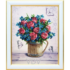 Розы Набор для вышивания бисером VDV ТН-1380 фото