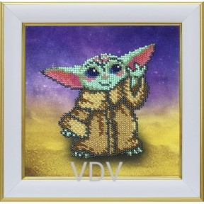 Бейби Йода Схема для вышивания бисером VDV Т-1386 фото