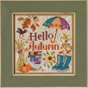 Набор для вышивки крестиком Hello Autumn//Привет Осень MH142323