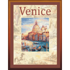 Набор для вышивки крестом Риолис РТ-0030 Города мира. Венеция