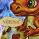 Огненный дракон Схема для вышивания бисером Virena А4Н_582 фото