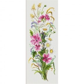 Букет польових квітів Набір для вишивання хрестиком Dantel 176D