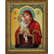 Набір для вишивання Картини Бісером Р-187 Ікона Божої Матері