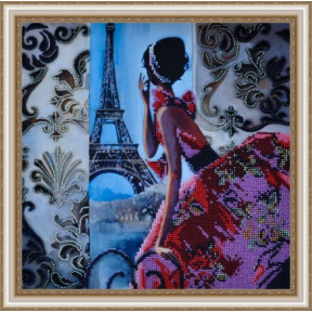 Набор для вышивания Картины Бисером Р-192 Парижские каникулы