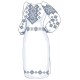 ВПЖ-36. Заготівля для вишивки бісером Жіноче плаття. білий фото