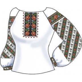СВЖП-43. Заготовка Жіноча сорочка домоткана біла фото