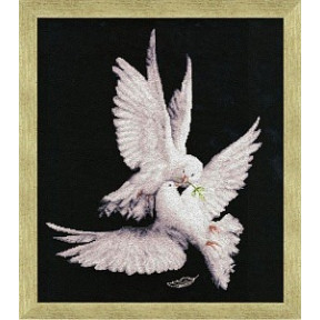 Набір для вишивки хрестиком Золоте Руно З-018 Моя голубка
