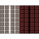 Канва с нанесенным рисунком для вышивки бисером и нитками на водорастворимом клеевом флизелине ФЛ237гн2030