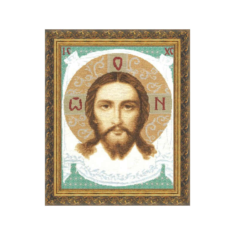 Набор для вышивания крестом PANNA Икона Спас Нерукотворный
