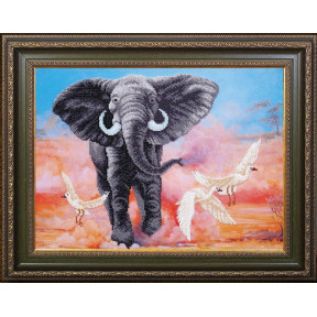 Набор для вышивания Магия Канвы Б-293 Африканский слон фото