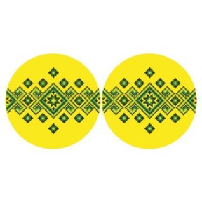 Набор для вышивания бисером Барвиста Вышиванка Украинские узоры 37х18 ТР694ан3718k