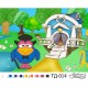 Схема картины Кар-Карыч (серия: Смешарики) для вышивки бисером на ткани ТД014пн2115