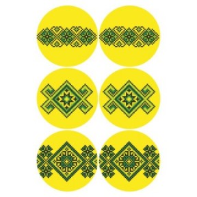 Набор для вышивания нитками Барвиста Вышиванка Украинские узоры 23х34 ТР692пн2334i
