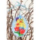 Набір для вишивки нитками Барвиста Вишиванка Пошита Великодня іграшка 10х13 ТР270аБ1013i