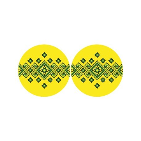 Набор для вышивания нитками Барвиста Вышиванка Украинские узоры 37х18 ТР694ан3718i