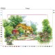 Схема картины Пейзаж Весна для вышивки бисером на ткани ТП012пн5237