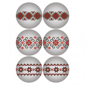 Набор для вышивания бисером Барвиста Вышиванка Украинские узоры 23х34 ТР680ан2334k