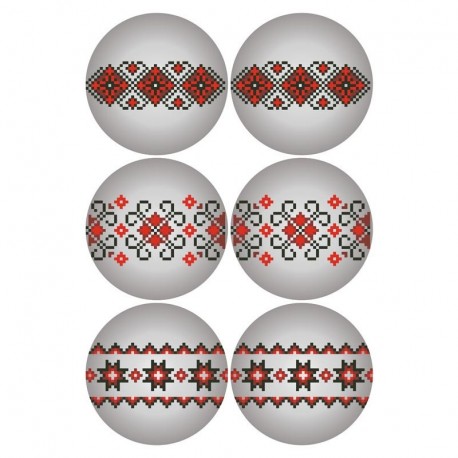 Набор для вышивания бисером Барвиста Вышиванка Украинские узоры 23х34 ТР680ан2334k