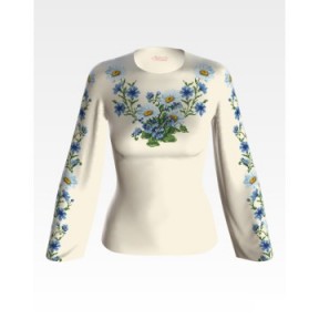 Набор для вышивки бисером Барвиста Вышиванка заготовки женской блузки – вышиванки 16366 БЖ191кМннннk