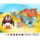 Схема картины Пин (серия: Смешарики) для вышивки бисером на ткани ТД018пн2115