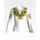Набір для вишивки жіночої блузки бісером Соняхи БЖ012пБннннk