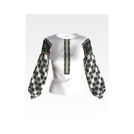 Набор для вышивки бисером Барвиста Вышиванка заготовки женской блузки – вышиванки 66280 БЖ135пБннннk