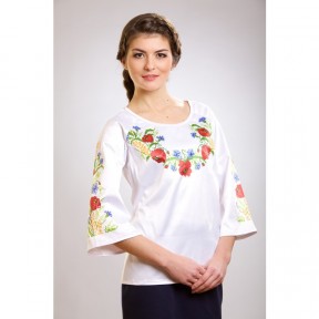Набор для вышивки бисером Барвиста Вышиванка заготовки женской блузки – вышиванки 11670 БЖ024лБннннk