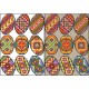 Канва с нанесенным рисунком для вышивки бисером и нитками на водорастворимом клеевом флизелине ФЛ121фн2030