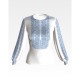 Набір для вишивання жіночої блузки нитками Роса БЖ110пБннннi