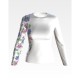 Набор для вышивки нитками Барвиста Вышиванка заготовки женской блузки – вышиванки Анемоны БЖ170пБннннi