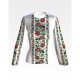 Набір для вишивки жіночої блузки бісером Буковинська сучасна БЖ096пБннннk