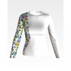 Набір для вишивання жіночої блузки нитками Братки БЖ171пБннннi