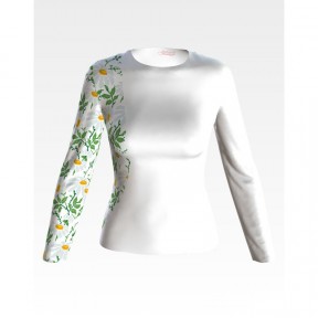 Набор для вышивки нитками Барвиста Вышиванка заготовки женской блузки – вышиванки Ромашки БЖ187пБннннi