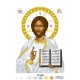Схема картины Господь Вседержитель для вышивки бисером на ткани