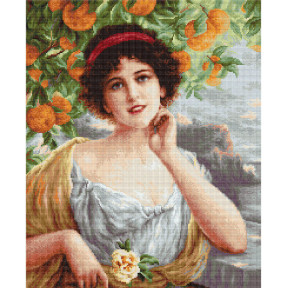 Набор для вышивки гобелена Luca-S G546 Красавица под апельсиновым деревом