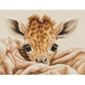 Детеныш жирафа Набор для вышивания крестом Luca-S B2425