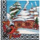 Живописная Украина "Зимняя Украина" Набор для вышивки крестом Леді ЛД1295