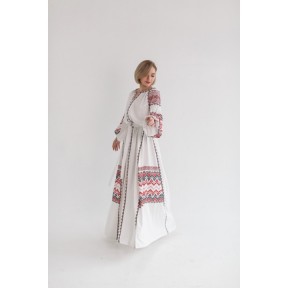 Пошита жіноча сукня - вишиванка БОХО для вишивки нитками Магія Барвиста Вишиванка ПЕ005лМ4203_271_030