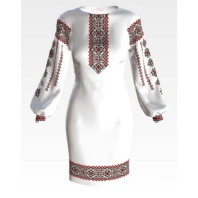 Заготовка женского платья Нежность лета для вышивки бисером Барвиста Вишиванка ПЛ159кБнннн