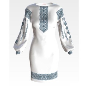 Заготовка женского платья Нежность лета для вышивки бисером Барвиста Вишиванка ПЛ158кБнннн