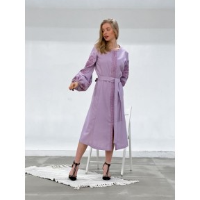 Зшита жіноча сукня - вишиванка БОХО для вишивки нитками Лілія Барвиста Вишиванка ПЕ008дФ4208_421_031