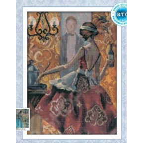 Набір для вишивки RTO M241 Тріш Біддл-Ефектні жінки в розкішних місцях