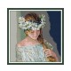 Дівчина у вінку Набір для вишивання хрестиком з друкованою схемою на тканині Joy Sunday RA550