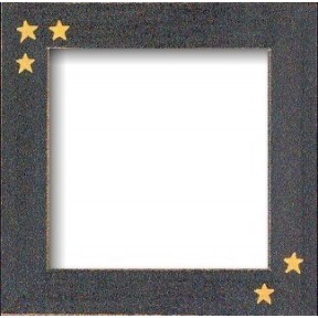 Matte Black with Primitive Stars Оригинальная рамка для наборов