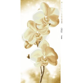 Золотистые Орхидеи Набор для вышивания бисером Барвиста Вишиванка ТК004ан4695k
