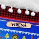 Сапожок для подарков Схема для вышивания бисером Virena ЧН_012
